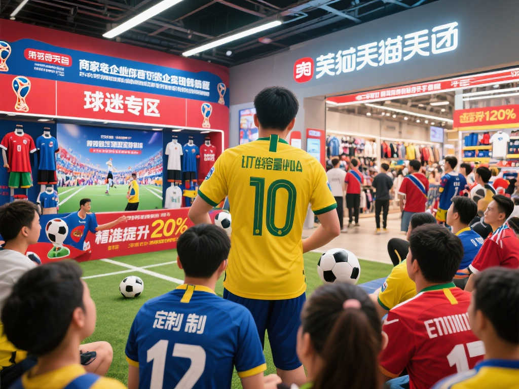世界杯热潮带动足球相关产品销售翻倍 世界杯热潮带动足球相关产品销售翻倍
